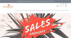 Desktop Screenshot of oranjade.com